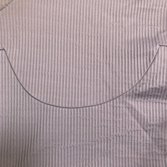 Simon’s Icone ribbed corset cami in MAUVE - Picture 4 of 6